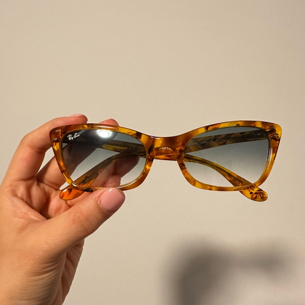 RAY-BAN RB2299 LADY BURBANK Polished Amber Tortoise
